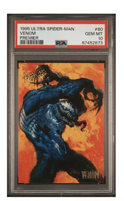 1995 Fleer Ultra Spider-man Premier Venom 60 Psa 10