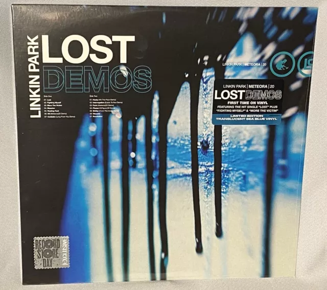 LINKIN PARK Meteora LOST DEMOS LP Blue Vinyl RSD Record Store Day Ltd  Edition