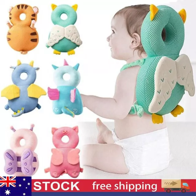 Anti-fall Baby Pillow Cartoon Pillow Head Protection Pad Soft PP Cotton Toddler