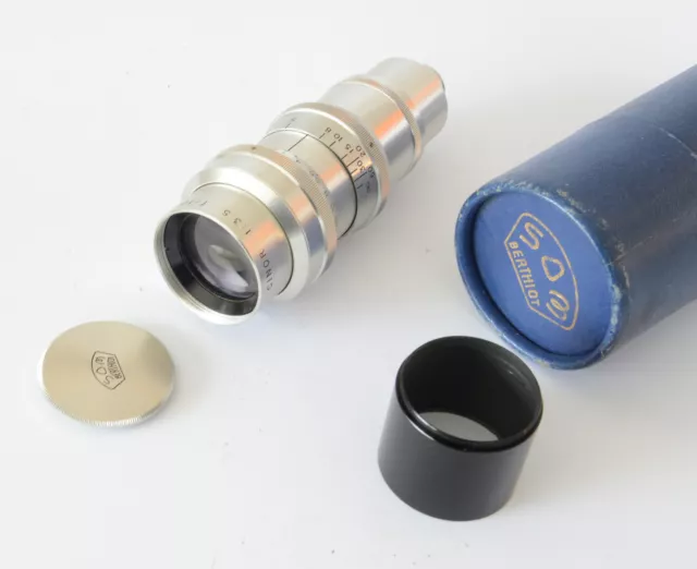 Objectif SOM Berthiot Cinor 25mm F/1.4 C Mount Pour Caméra Bolex 16mm