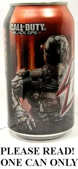 Mountain Dew Call Of Duty ""Black Ops"" Cherry Citrus Fuel Game 2015