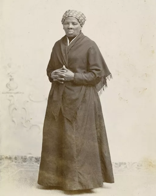 HARRIET TUBMAN 8X10 Photo American Civil War abolitionist Underground ...