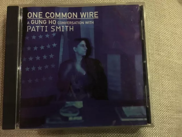 Rare Patti Smith Gung Ho Promo. One Common Wire Album Sampler & Interview Cd