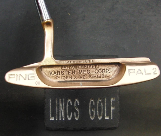 Refurbished Ping Pal Putter Steel Shaft 83cm Length Acer Grip
