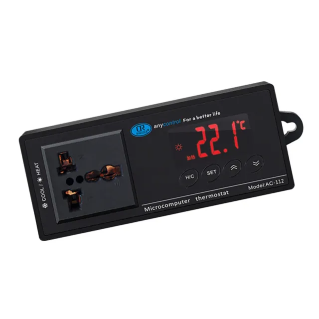 Indicador digital acuario termostato acuario reptiles regulador de temperatura con