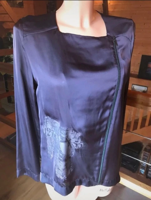 Veste Velours Prune School Rag - Taille 3 (42/44), Style 3 En 1, Neuve Avec étiquette