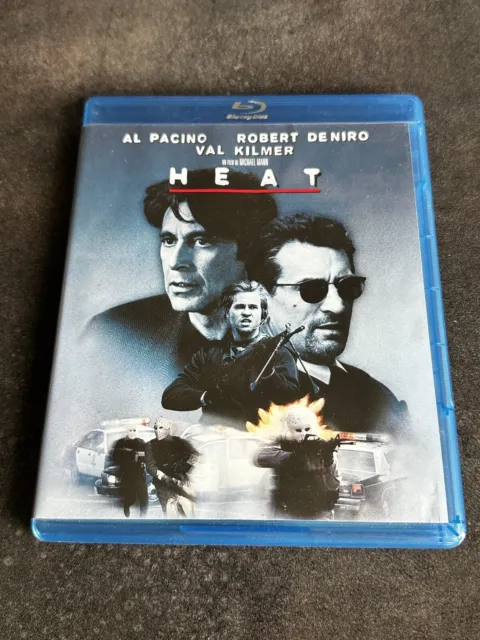 Heat Bluray Al Pacino Robert De Niro Val Kilmer Michael Mann