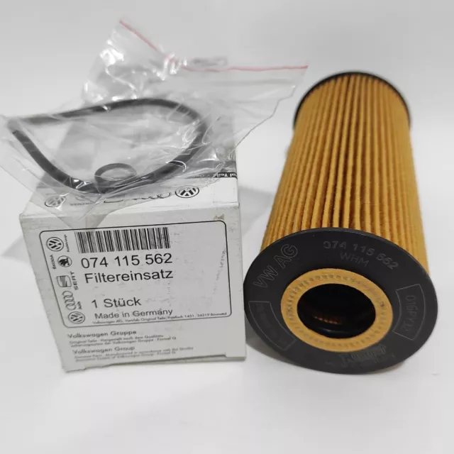 Filtro de aceite original Volkswagen para motores TDI: 1.9 y 2.5