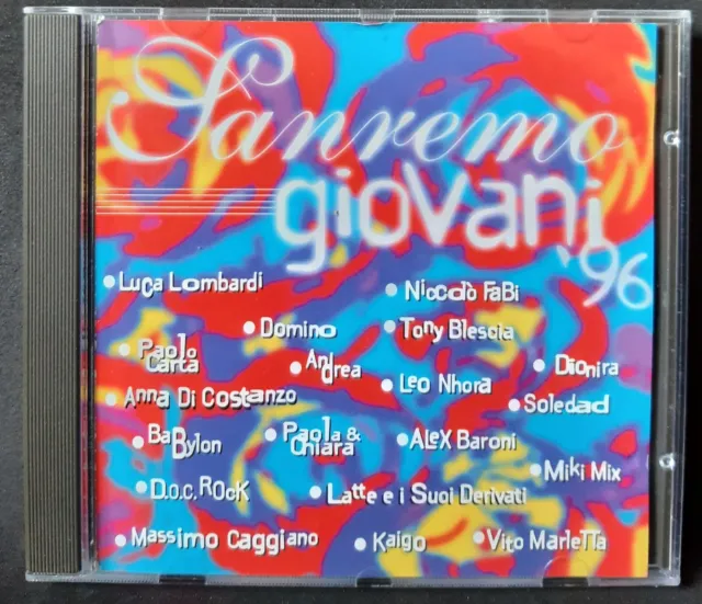 SANREMO GIOVANI 96 *COME NUOVO* Kaigo Paolo Carta Alex Baroni Niccolo' Fabi