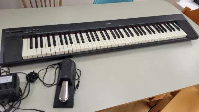 Yamaha NP-30 Portable Grand keyboard with Yamaha FC3A pedal - good condition