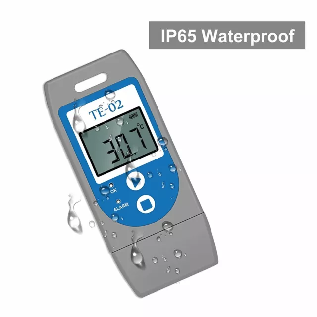 Temperature Data Logger,  USB Temperature Data Recorder with PDF & CSV (5 pcs) 2