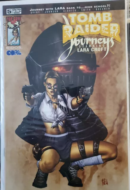Tomb Raider Journeys 5 Nm Near Mint Top Cow Image