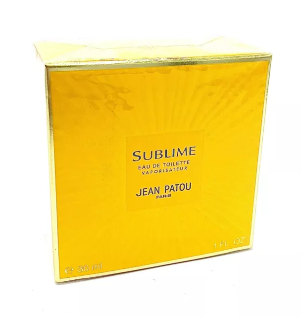 Jean Patou Sublime 30 ml Eau de Toilette EDT VAPO Spray For Women Rare OVP