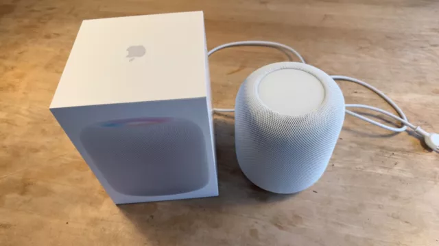 Apple HomePod weiß 2. Generation WLAN Lautsprecher Smart Speaker Bluetooth