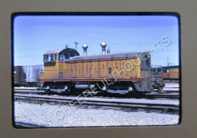 Original '75 Kodachrome Slide UP Union Pacific 1015 NW2 Seattle, WA     26Y28
