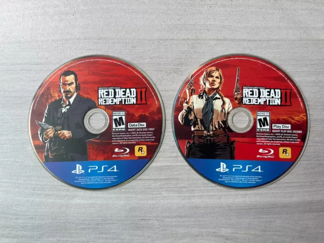 Red Dead Redemption 2 - PS4 - Rockstar Game PlayStation 4 (Discs Only)