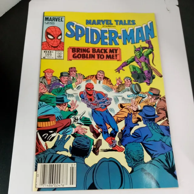 Marvel Tales starring Spider-Man, #165 July 1984 Vol 1 The Goblin, News Stand