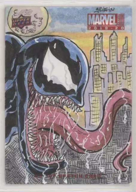 2019-20 Marvel Annual Sketch Card Venom