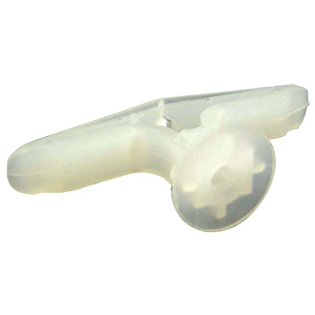 Hillman 1/8 In. Small Yellow Plastic Anchor (10 Ct.) 41412 Pack of 5 HILLMAN The