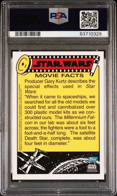 1999 TOPPS CHROME STAR WARS ARCHIVES #28 BATTLE IN OUTER SPACE PSA 10 **Pop 2** 2