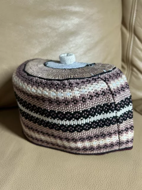 Cappello in fila tradizionale nigeriano/africano fatto a mano
