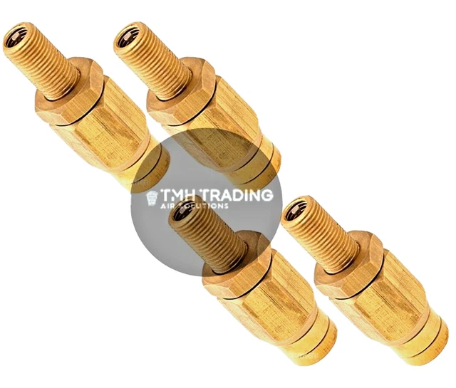 BMW Air Suspension Repair Kit – 4mm Push Fit Schrader Valve Adaptor, 500 PSI, UK Made