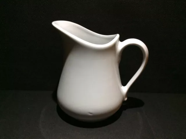 vintage pichet porcelaine blanche Apilco France année 80