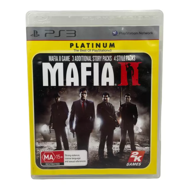 Mafia II 2 *No Manual* Sony PS3