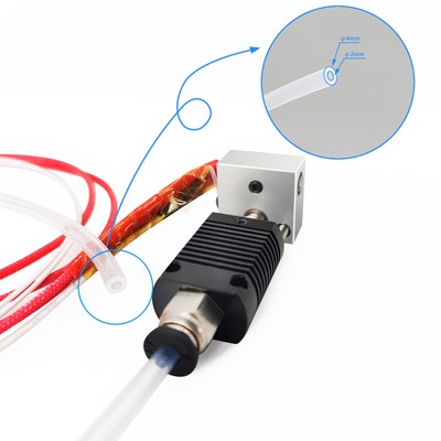 1.75mm 24v METAL hotend estrusione Head Kit for Anet et4 3d Printer accesso ca 