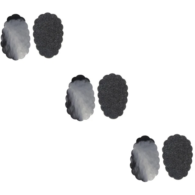 3 Pairs Autocollant Semelle Talon Haut Manquer Dentelle Semelles