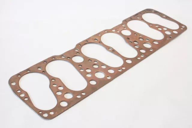 NOS 1927 Hudson F-Head 6 Cylinder Engine Copper Head Gasket Fitz 691 Victor 682 NOS 1927 Hudson F-Head 6 Cylinder Engine Copper Head Gasket Fitz 691 Victor 682