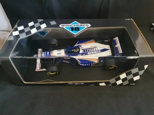 Minichamps F1 - Williams Renault Fw18 Damon Hill - 1/18 Diecast Model Car