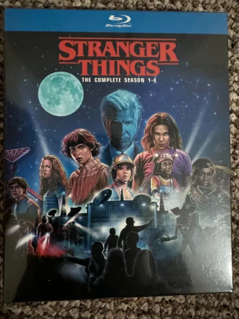 Stranger Things Complete Seasons 1-4 [Blu-ray] New & Sealed