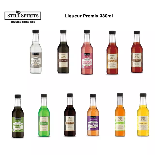 3X Still Spirits PreMix Liqueur 330ml Variety Flavour Mix and Match Brew