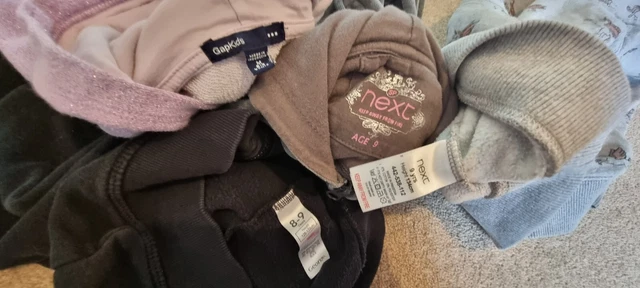 Pacchetto vestiti ragazze età 8-9 anni 4 articoli felpe con cappuccio inc Gap & Next 10
