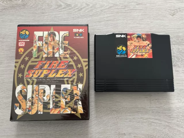 FIRE SUPPLEX Neo Geo AES Original