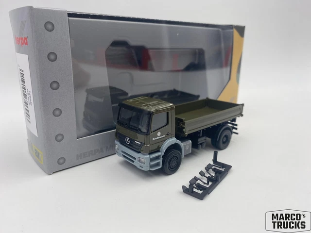HERPA 747028 CAMION MB Arocs 6x4 Tracteurs Bundeswehr Bw Camo 1:87 H0