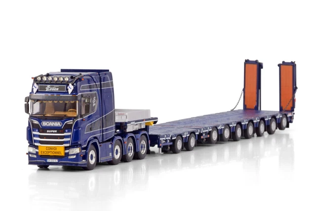 WSI 1/50 スカニア Windmill トレーラー Nooteboom Wsi 1/50 Scania