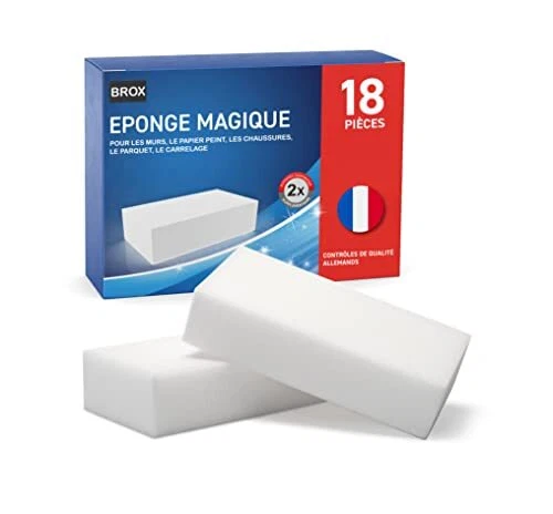 Eponge Magique Mur Blanc 18 XXL Gomme Magique - Éponge Aussi comme Nettoyeur ...
