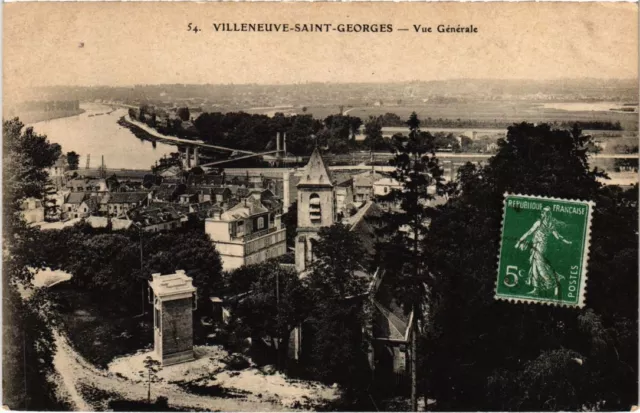 CPA AK Villeneuve St.Georges Vue Generale FRANCE (1282792)