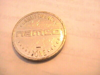 GAME TOKEN Namco Amusement Zone THIS TOKEN IS SILVER IN COLOR NON REDEEMABLE