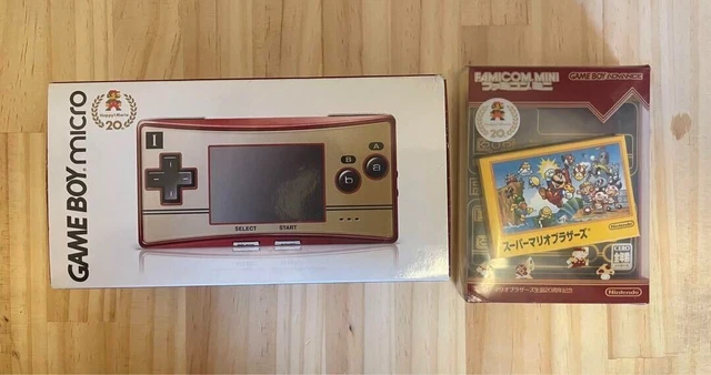 GAME BOY MICRO 20th Anniversary Nes Color £393.03 - PicClick UK