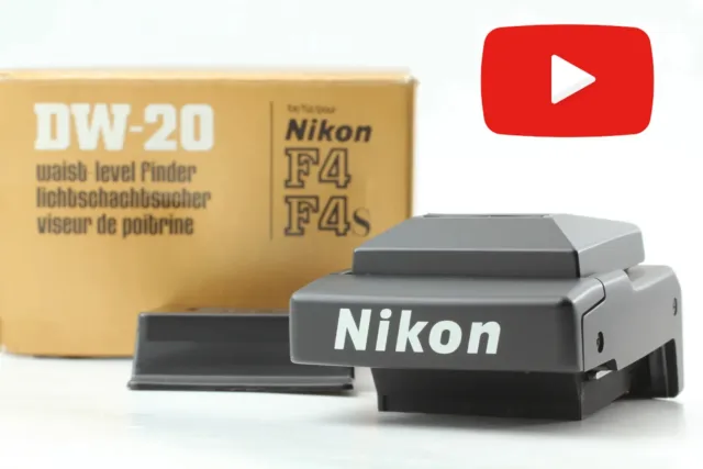 "SIN USAR en caja"" Nikon DW-20 Buscador de nivel de cintura para F4 F4S F4E de JAPÓN
