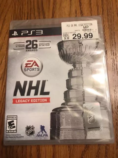 NHL Legacy Edition PlayStation 3 36878 - Best Buy