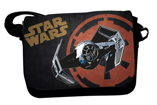 Star Wars Tie Fighter Star Wars Darth Vader Mailbag With Flap - Borsa Tracolla