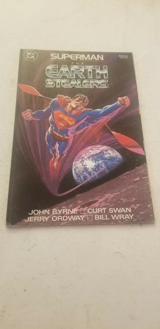 Superman The Earth Stealers #1 John Byrne DC Comic 1st Print 1988