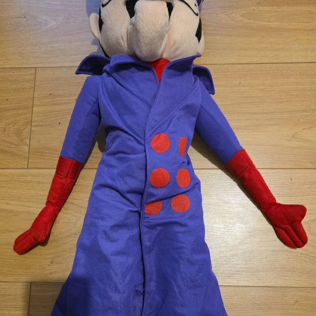 WACKY RACES LARGE Dick Dastardly Cartoon Soft Plush Toy 30 Inch Warner ...