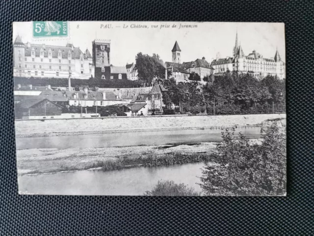 CPA 64 PAU - Le Château - Vue prise de Jurancon