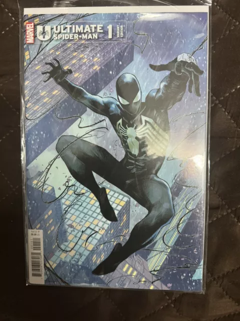 Ultimate Spiderman 1 Black Suit Variant. comic book for sale