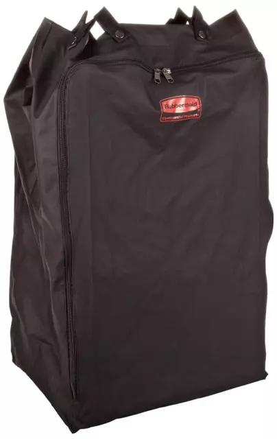 Rubbermaid Commercial Laundry Bag 6350-00 Premium  Linen Hamper Bag, Black